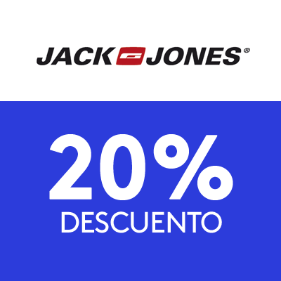 20% de descuento en Jack&Jones