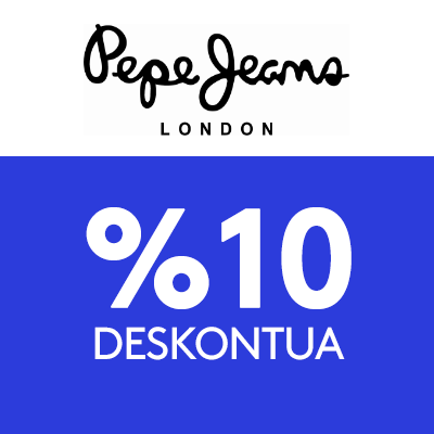 Pepe Jeans %10 deskontua