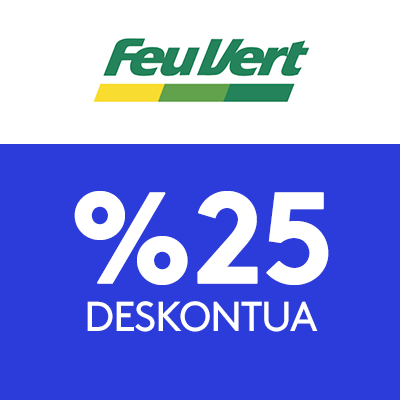 Feu Vert deskontua Hirukide-rentzat