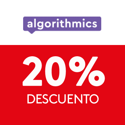 20% de descuento en la academia de programación Algorithmics