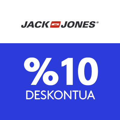 Jack & Jones %10-eko deskontua
