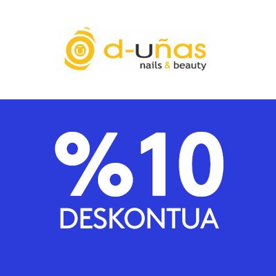 %10-eko deskontua d-uñas-en