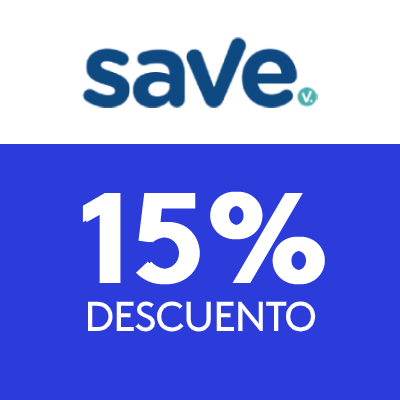 15% de descuento en Save