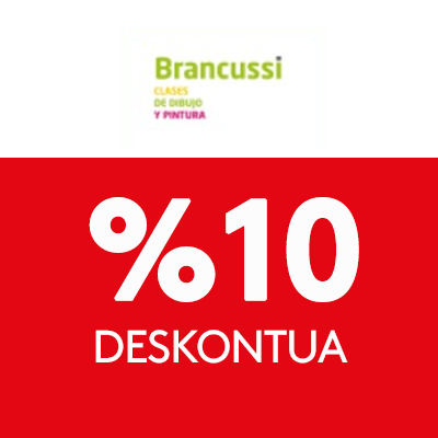 %10eko deskontua Brancussi-n