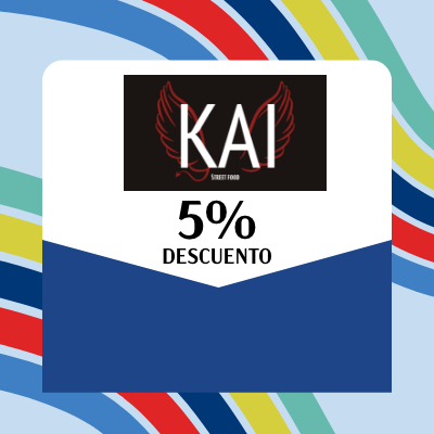 5% en KAI Street Food