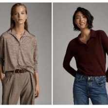 Jersey-polo para mujer