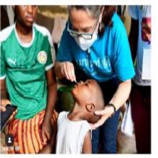 Apoyo a Unicef con la campaña de vacunación