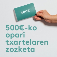 500€-KO OPARI-TXARTELAREN ZOZKETA