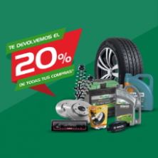 Te devolvemos el 20% de todas tus compras