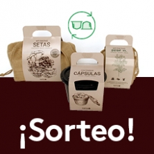 SORTEAMOS 2 KITS DE CULTIVO Y 1 CONTENEDOR DOMÉSTICO PARA ALMACENAR CÁPSULAS DE CAFÉ 