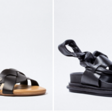 Must have: Sandalias planas de mujer de piel