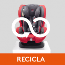 Recogemos sillas infantiles de coche para darles una segunda vida