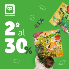 El segundo artículo al 30% de descuento