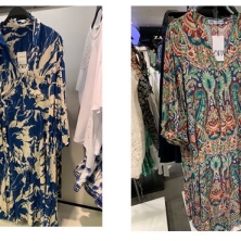 Vestido túnica de Zara