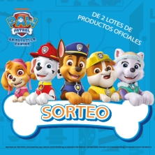 Sorteo de 2 packs de productos de La Patrulla Canina