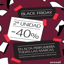 Segunda unidad al 40% de descuento en alta perfumería