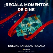 Tarjetas Regalo para Navidad: regala momentos de cine