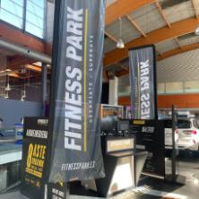 Llega Fitness Park a Urbil: stand informativo antes de su apertura