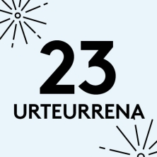 JASO ZURE OPARIA GURE 23. URTEURRENAGATIK URBILEN APLIKAZIOAREKIN