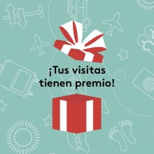 HAZ CHECK-IN EN TU VISITA Y ¡PARTICIPA EN EL SORTEO DE 1 VALE DE 1.000€ EN VIAJES EROSKI!