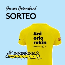 Sorteo de 4 camisetas y 1 sudadera del Club de Remo de Orio