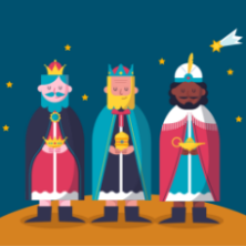 ¡Los Reyes Magos y sus pajes visitan Urbil!