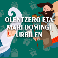 Olentzero eta Mari Domingik Urbil bisitatuko dute!