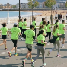 Urbil apoya la Carrera y Marcha contra el Cáncer en Donostia