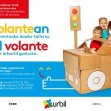 Taller infantil gratuito "Al volante"