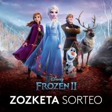 FROZEN 2 PELIKULARAKO 4 SARRERAKO 2 PACK ZOZKETATZEN DITUGU