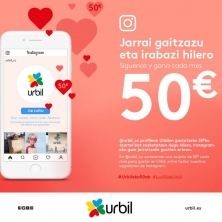 50€ HILERO GURE INSTAGRAMEKO JARRAITZAILEENTZAT